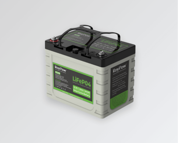Bateria de Lítio RoyPow LiFePO4 – 12V 30AH 4kg