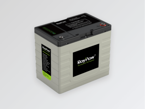 Bateria de Lítio RoyPow LiFePO4 – 12V 50AH 6,7kg
