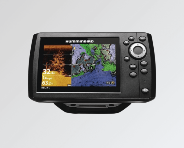 sonar humminbird helix 5 di tela 5.0 Chirp G3